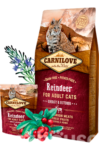 Carnilove Cat Reindeer Energy & Outdoors, фото 3