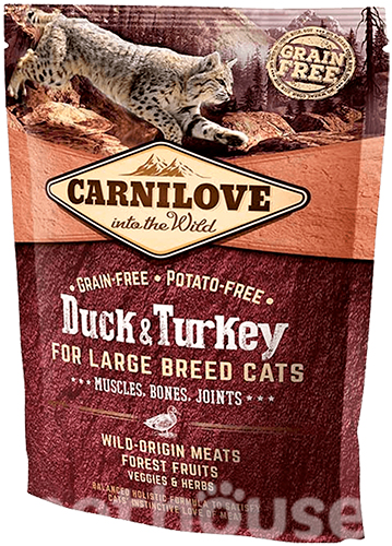 Carnilove Cat Duck & Turkey Large Breed, фото 2