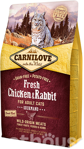Carnilove Cat Fresh Chicken & Rabbit Gourmand