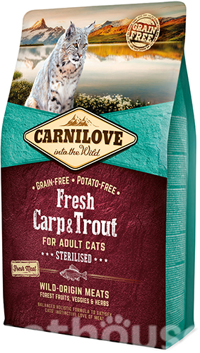 Carnilove Cat Fresh Carp & Trout Sterilised 