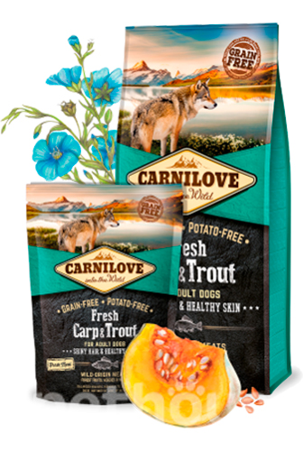Carnilove Dog Fresh Adult Carp & Trout, фото 3