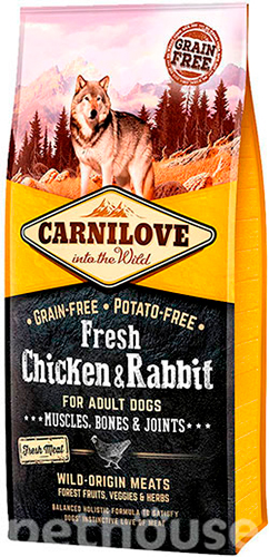 Carnilove Dog Fresh Adult Chicken & Rabbit