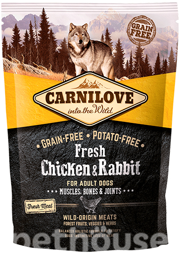 Carnilove Dog Fresh Adult Chicken & Rabbit, фото 2