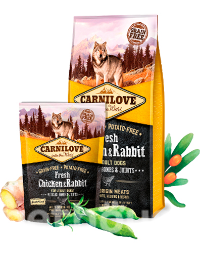 Carnilove Dog Fresh Adult Chicken & Rabbit, фото 3