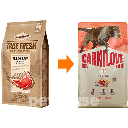 Carnilove True Fresh Dog Adult Beef Carnilove True Fresh Dog Adult Beef
