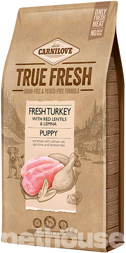 Carnilove Puppy True Fresh Turkey with Red Lentils & Lemna