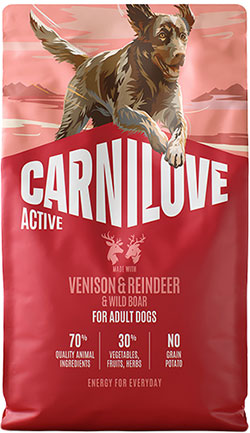 Carnilove Active Dog Adult Venison & Reindeer & Wild Boar