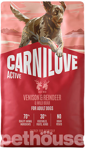 Carnilove Active Dog Adult Venison & Reindeer & Wild Boar Carnilove Active Dog Adult Venison & Reindeer & Wild Boar