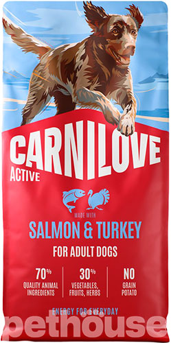 Carnilove Active Dog Adult Salmon & Turkey Carnilove Active Dog Adult Salmon & Turkey