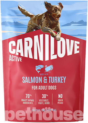 Carnilove Active Dog Adult Salmon & Turkey Carnilove Active Dog Adult Salmon & Turkey