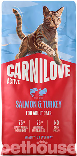 Carnilove Active Cat Adult Salmon & Turkey Carnilove Active Cat Adult Salmon & Turkey
