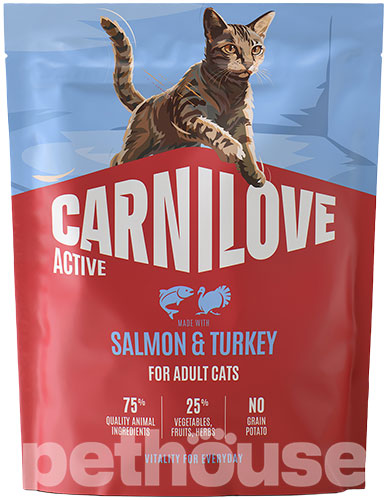 Carnilove Active Cat Adult Salmon & Turkey Carnilove Active Cat Adult Salmon & Turkey