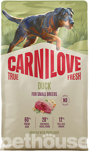Carnilove True Fresh Dog Adult Small Breed Duck
