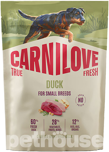 Carnilove True Fresh Dog Adult Small Breed Duck