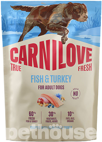 Carnilove True Fresh Dog Adult Fish & Turkey Carnilove True Fresh Dog Adult Fish & Turkey