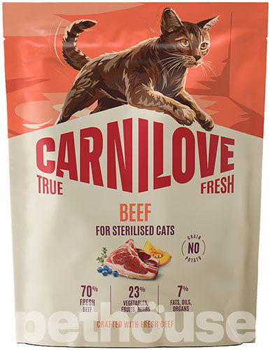 Carnilove True Fresh Cat Sterilised Beef