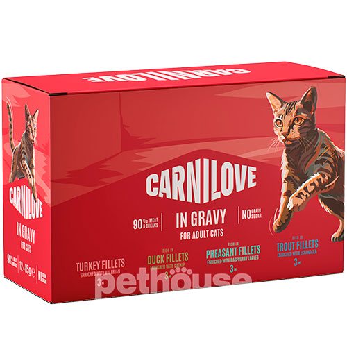 Carnilove Cat Adult Gravy Multipack