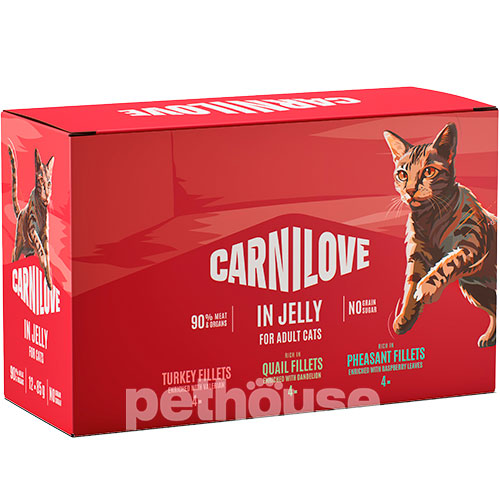 Carnilove Cat Adult Jelly Multipack