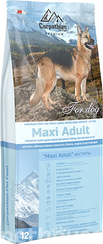 Carpathian Pet Food Dog Maxi Adult 