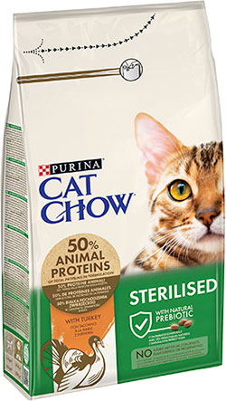 Cat Chow Special Care Sterilised Cat Turkey