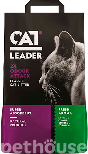 Cat Leader Суперпоглинаючий наповнювач, подвійна свіжість