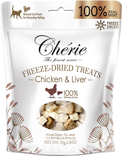 Cherie Freeze-Dried Treats Chicken & Liver