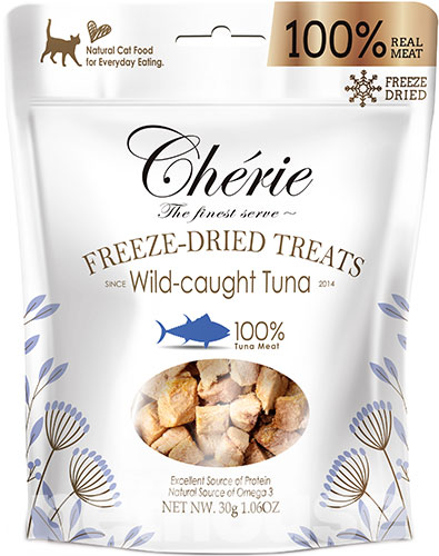 Cherie Freeze-Dried Treats Wild-caught Tuna