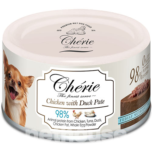 Cherie Dog Pate Chicken with Duck Cherie Dog Pate Chicken with Duck