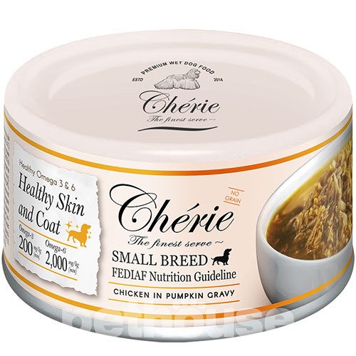 Cherie Dog Small Breed Chicken in Pumpkin Gravy