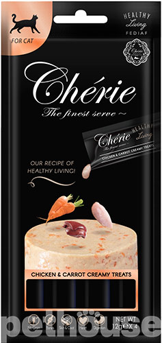 Cherie Cat Healthy Living Creamy Treats Chicken & Carrot