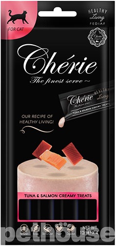 Cherie Cat Healthy Living Creamy Treats Tuna & Salmon
