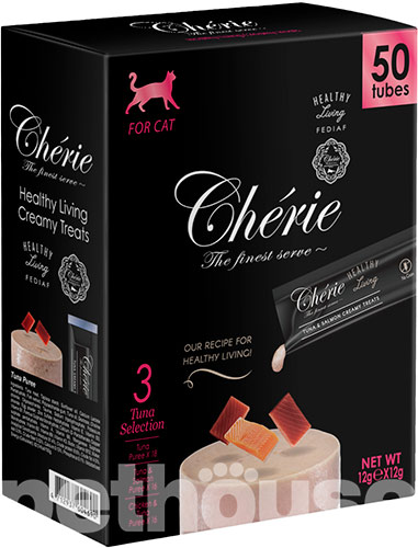 Cherie Cat Healthy Living Creamy Treats Mega Pack Tuna Selection