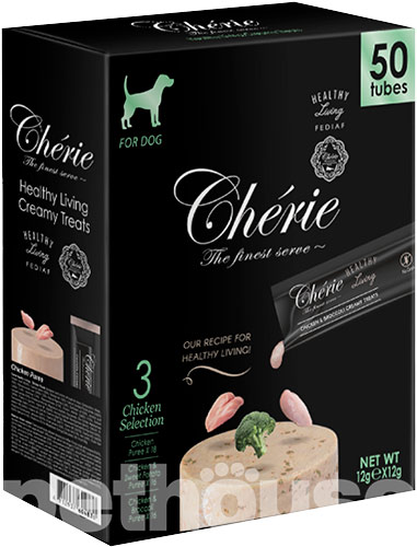 Cherie Dog Healthy Living Creamy Treats Mega Pack Chicken Selection