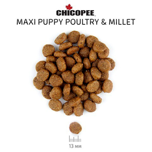 Chicopee CNL Maxi Puppy Poultry & Millet, фото 2