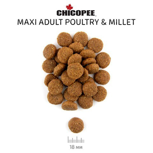 Chicopee CNL Dog Maxi Adult Poultry & Millet, фото 2