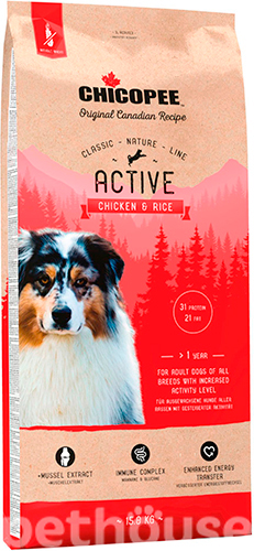 Chicopee CNL Dog Adult Active Chicken & Rice