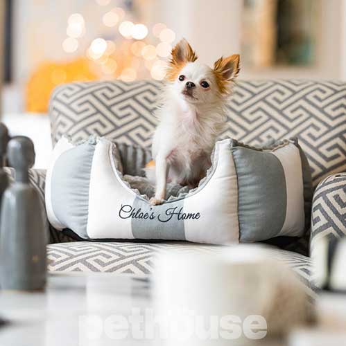 Chloe's Home Monte Carlo Gray Лежак для собак і котів