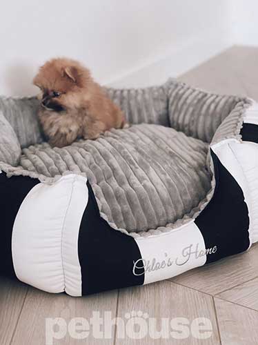 Chloe's Home Monte Carlo Black Лежак для собак і котів