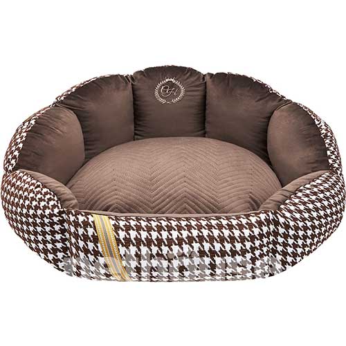 Chloe's Home Positano Brown Лежак для собак і котів