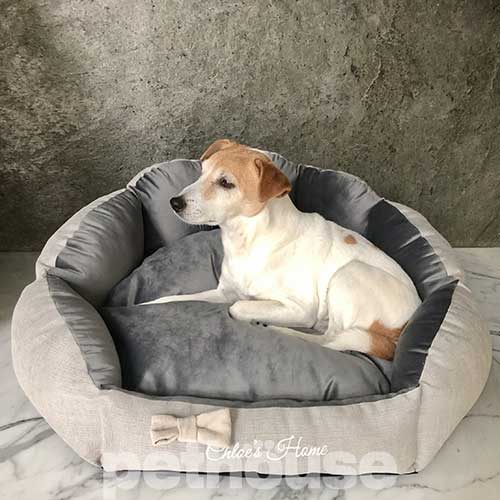 Chloe's Home Bahamas Gray Лежак для собак і котів