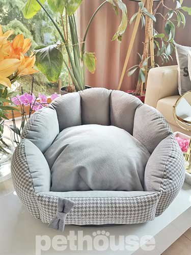 Chloe's Home Berlin Gray Лежак для собак і котів