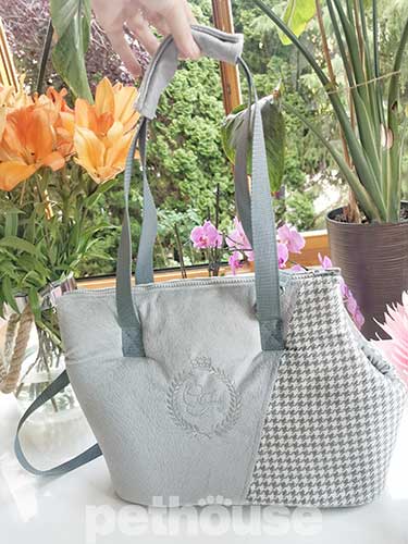 Chloe's Home Berlin Gray Сумка-переноска для собак и кошек