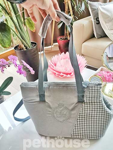 Chloe's Home Berlin Gray Сумка-переноска для собак и кошек
