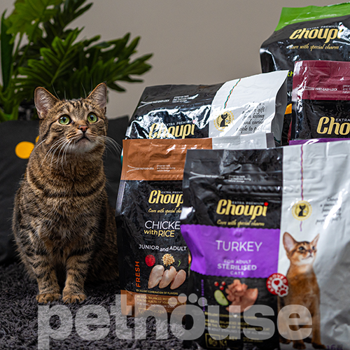 Choupi Adult Cat Sterilised Turkey