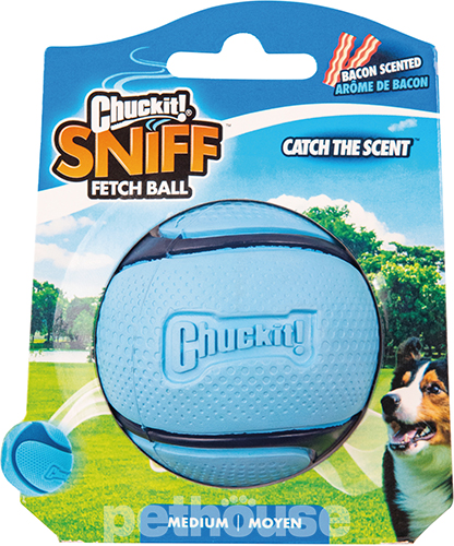 Chuckit! Sniff Fetch Ball Мяч с ароматом бекона