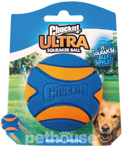 Chuckit! Ultra Squeaker Ball Medium М’яч із пискавкою для собак середніх порід