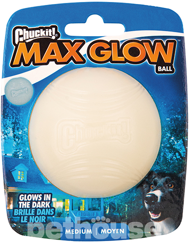 Chuckit! Max Glow Fetch Ball Светящийся в темноте мяч для собак