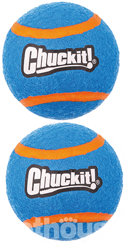 Chuckit! Squeaker Tennis Ball Набор теннисных мячей с пищалкой для собак
