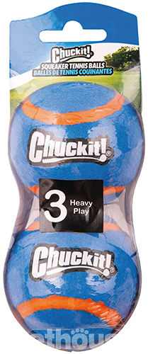 Chuckit! Squeaker Tennis Ball Набор теннисных мячей с пищалкой для собак