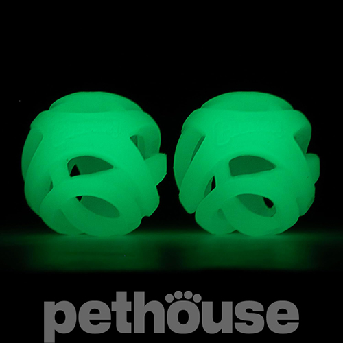 Chuckit! Max Glow Air Fetch Ball Small Набор дишащих светонакопительных мячей для собак